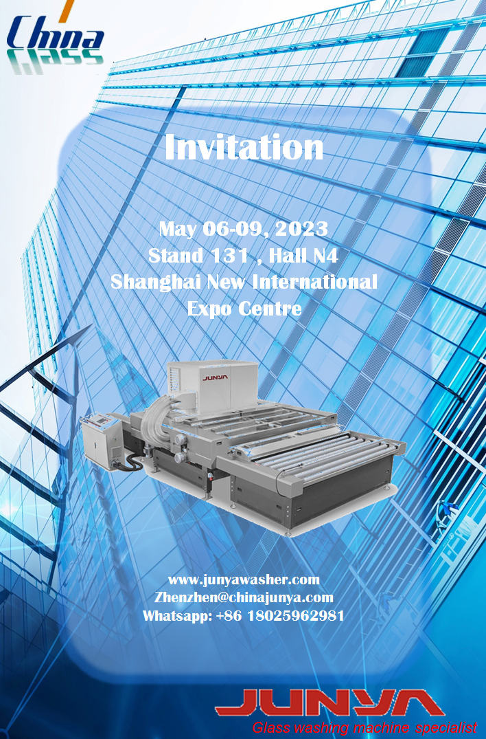 glass washing machine exhibition