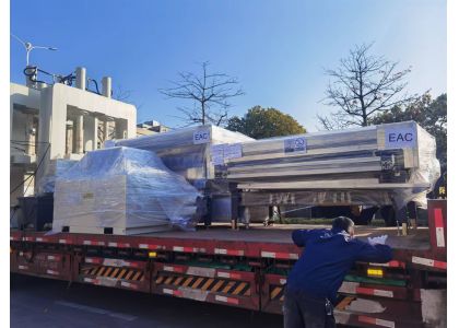 JYX-1700C Glass Washing Machine Shipped to Russia: Opening a New Chapter in Cross-border Cooperation