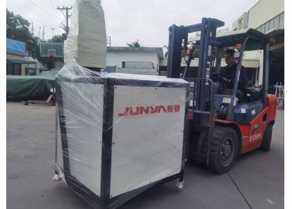 JUNYA Company's Resumption of Work in 2025: The First Shipment of a Vertical Glass Washing Machine to Australia