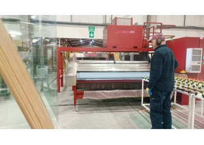 JUNYA-2500CGW and the Glass Four-side Edging Machine Join Hands to Boost an Irish Factory